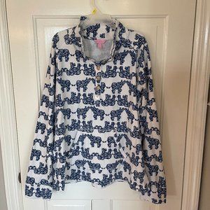 Lilly Pulitzer Captain Popover "Pack Your Trunk" Ladies XL